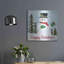 «Happy Holiday Snowman» par Kate Sherrill, art mural en métal-773161806