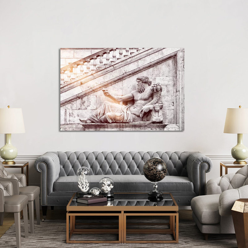 Roman Statue by Philippe Hugonnard - Wrapped Canvas Print, 152.5 cm H x 101.5 cm W