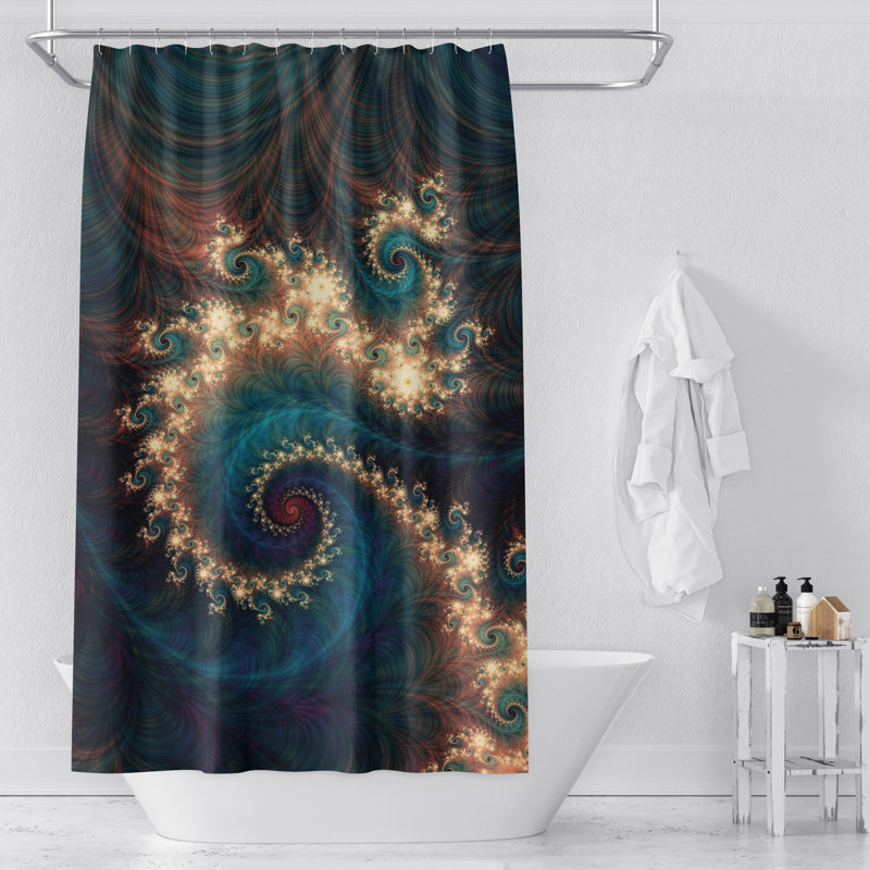 Rideau de douche simple, 72 po x 70 po
