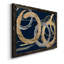 «Gold and Silver Atmosphere I», peinture sur toile encadrée-1578994833-1578994835