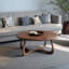 Table basse en noyer avec bords arrondis-1678219885