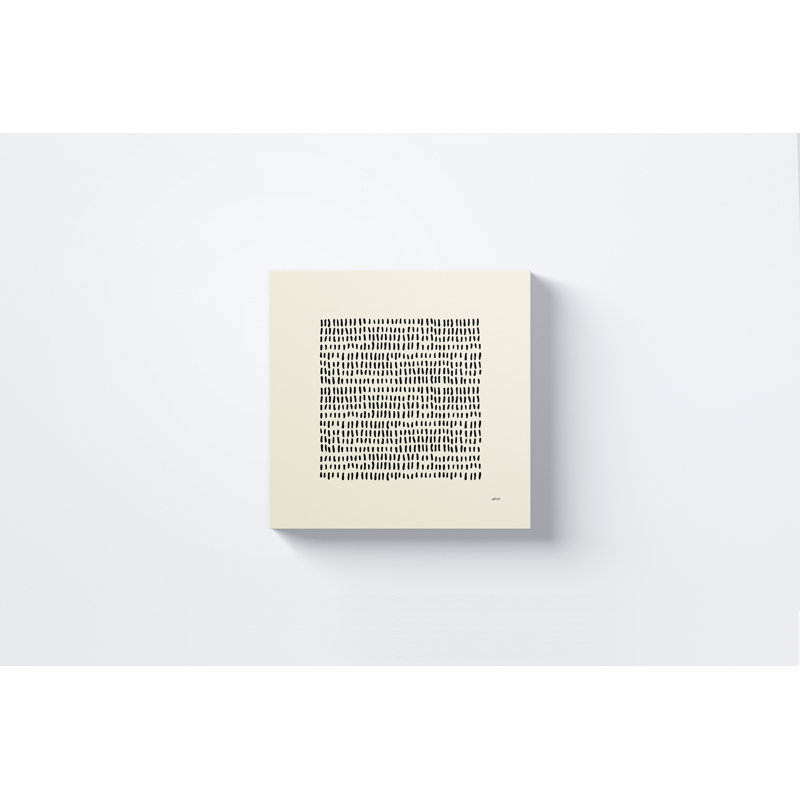 «Kola Dash Abstract Mid-Century» par Ify Ojo, impression sur toile tendue, H 16 po x l 16 po x P 3 po