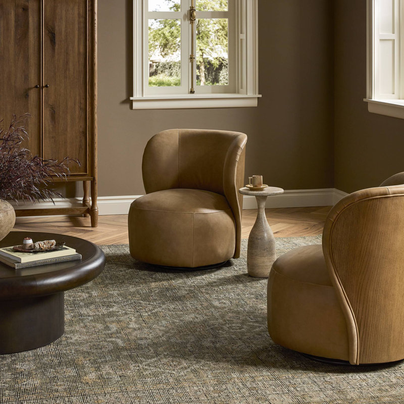 Trisha Swivel Chair, Palermo Drift