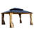 14 Ft. W x 12 Ft. D Solid Wood Patio Gazebo Gazebo