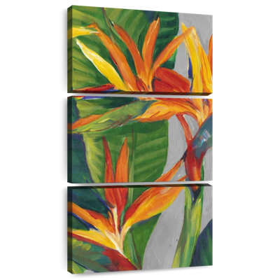 Oiseau de paradis triptyque I