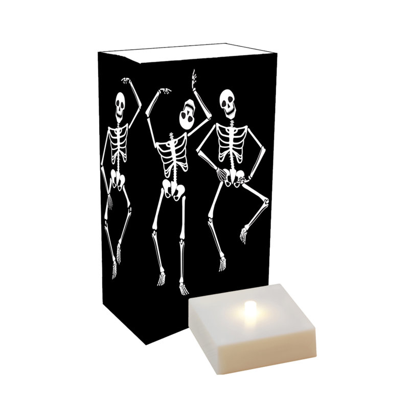 Ensemble de 6 luminaires à piles, Danse du cimetière - Ensemble de 6