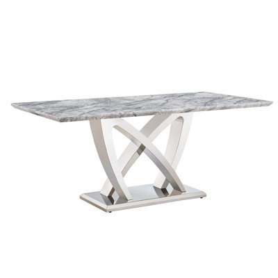 Table de salle à manger 70 po rectangulaire