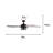 Bonterra 52" Ceiling Fan with LED Light