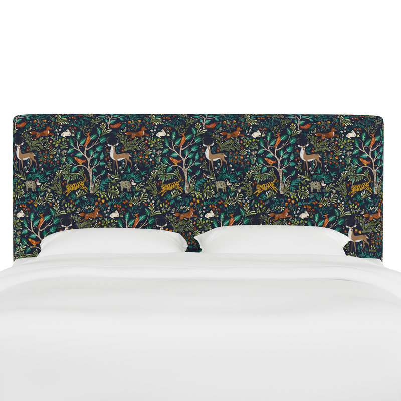Eisley Upholstered Panel Headboard, Full, Prance Admiral