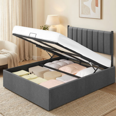 Metal Storage Bed