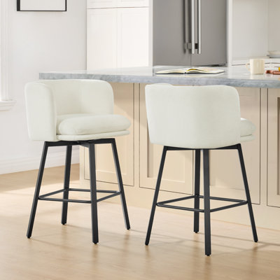 Tabouret de comptoir pivotant moderne