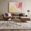 Gradient abstrait 77, toile beige-229953760