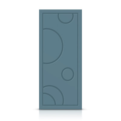 Porte standard à panneaux en bois manufacturé