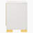 White 2-Drawer Nightstand