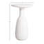 Sunday Concrete Side Table, Low, White-510103830