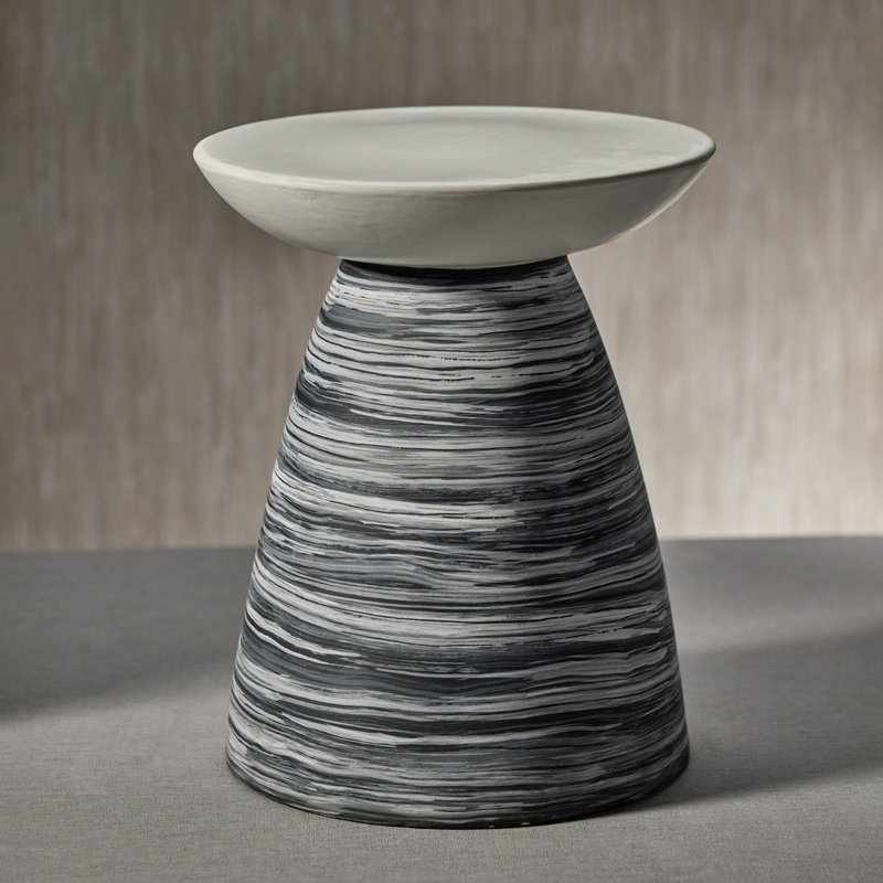 Earthenware Accent Stool