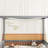 Bloomhouse Canopy Frame Floor Bed with Guardrails-115684287-115684288