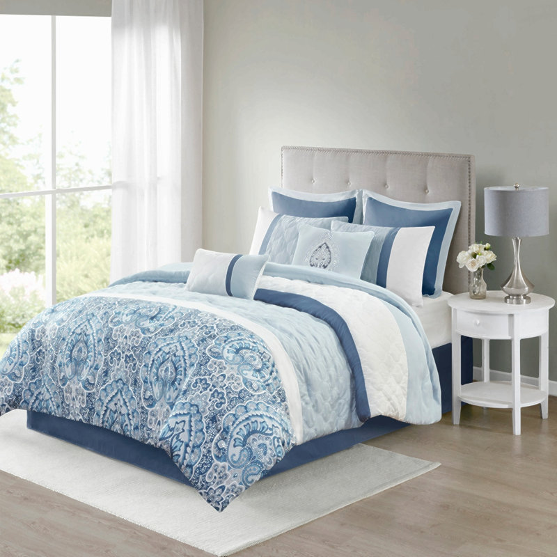 King 8 Piece  Comforter Set, King Comforter + 7 Additional Pieces
