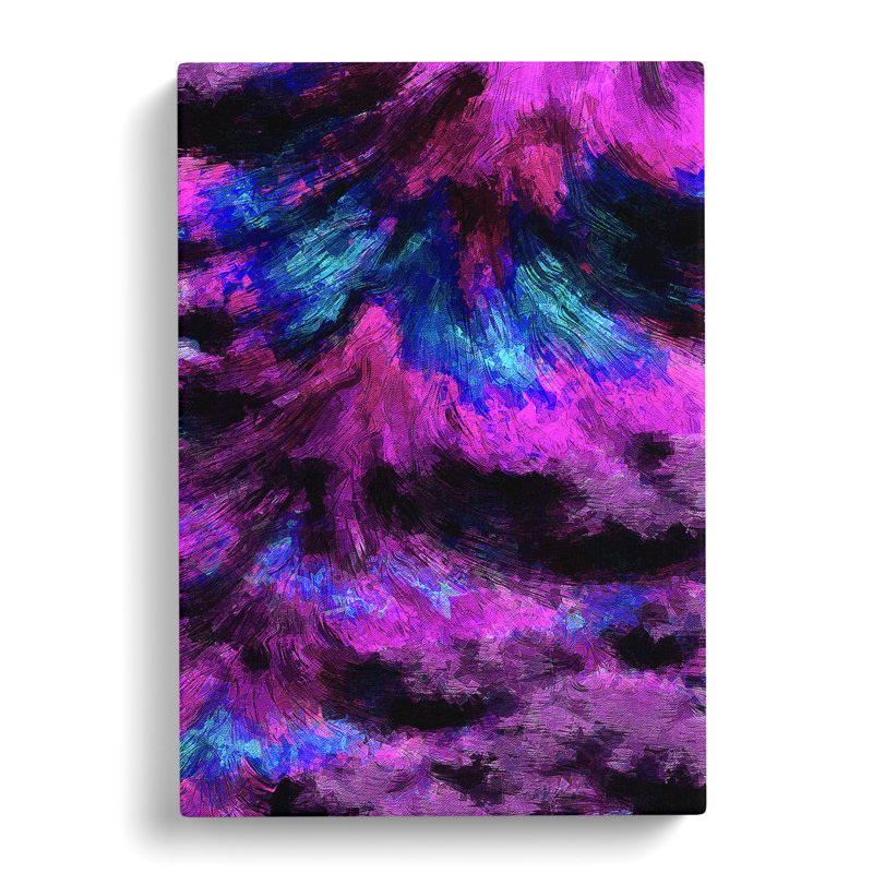Flourish Abstract - Wrapped Canvas Painting, 50cm H x 35cm W x 3cm D