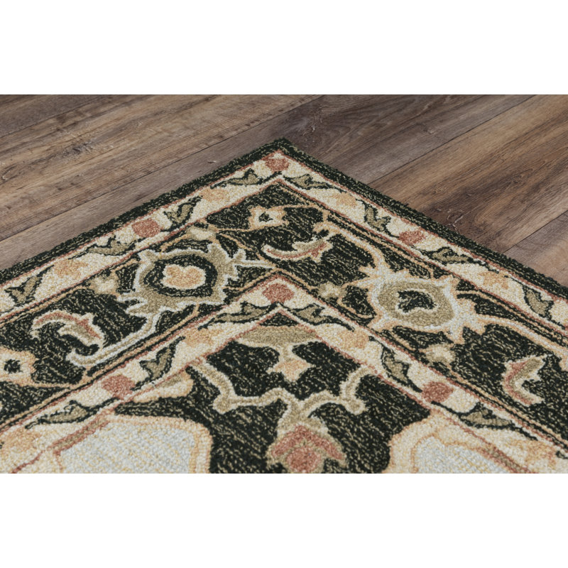 Wool Oriental Indoor Rug, Rectangle 5' x 7'6"