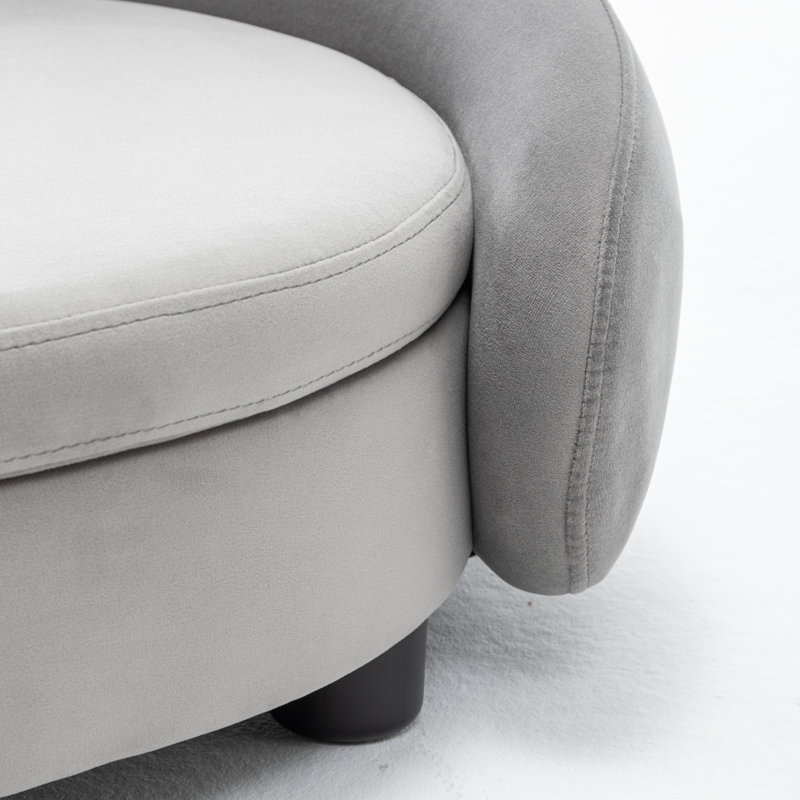 Lit pour chien Malcolm Elegant Rectangle, Gris
