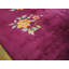 Tapis à motif floral antique noué à la main Art Deco