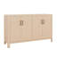 Buffet avec rangement, armoires de rangement de style campagnard avec 4 portes pour le salon-121085222