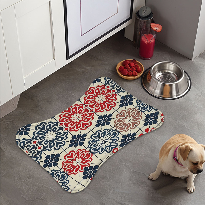 Tapis traditionnel japonais en forme d'os 1 pièce