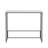 White Quartz Rectangular Console Table