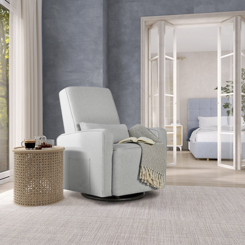 Holland Upholstered Swivel Glider, Harbor