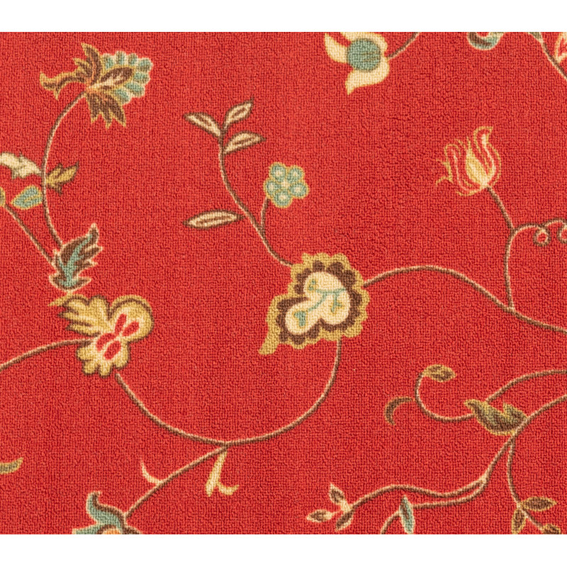 Tapis de couloir floraux 2 x 7 lavables à la machine