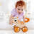 Dante Push Release and Go Cat Toddler Toy with Wheels