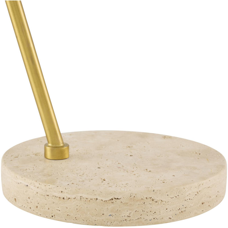 Barrile Farmington Table Lamp, Red, Beige