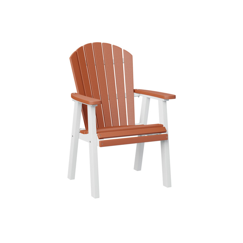 Chaise de salle à manger Decarri, Orange mangue