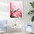 White Single Picture Framed