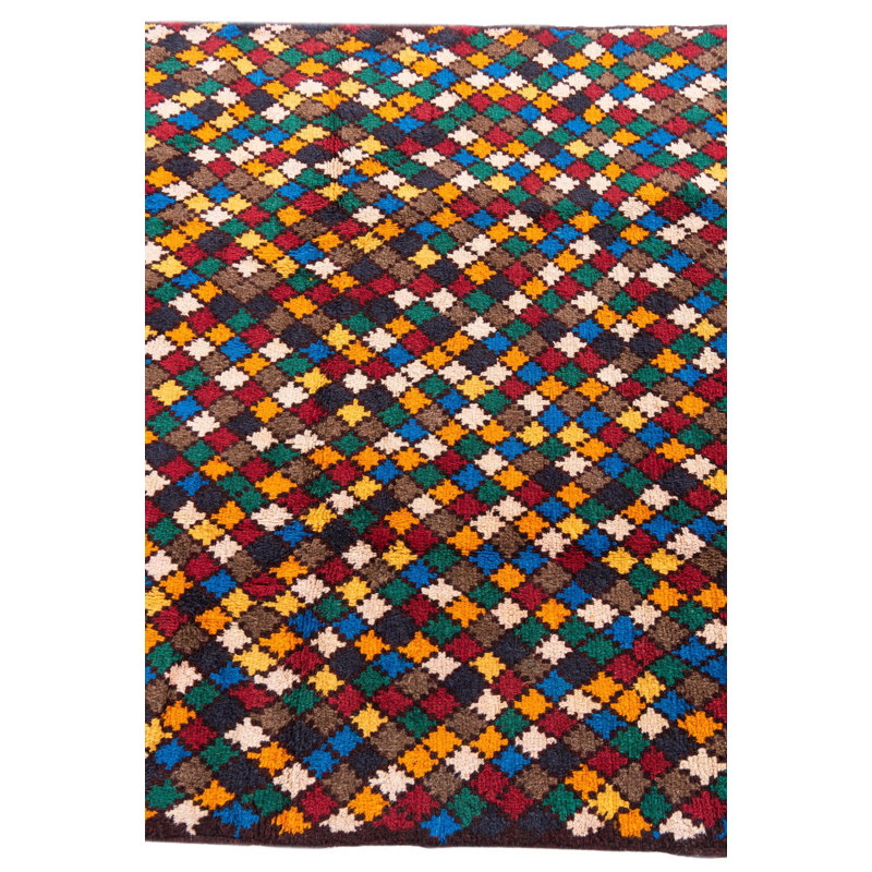 Tapis brun foncé Nunez