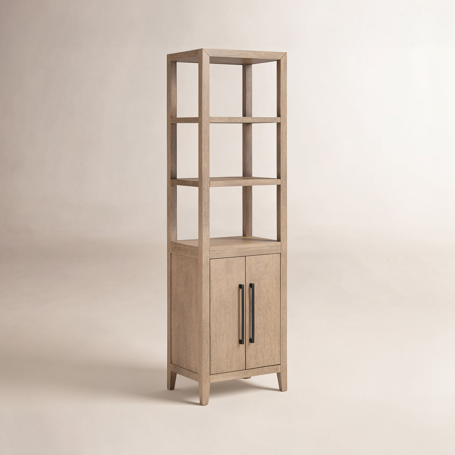 Alsup Solid Wood Linen Cabinet