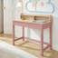 Bureau Abra 19,69 po P avec tiroir, bureau d'ordinateur moderne sans poignées avec tablette-1641265120