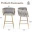 Ensemble de 2 tabourets de bar à hauteur de comptoir-550604724
