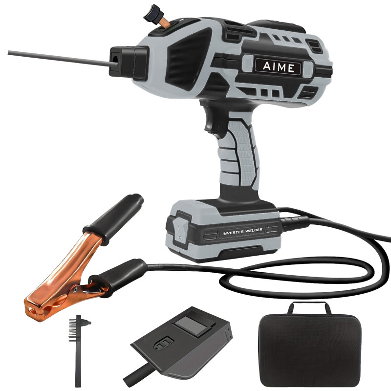 3.93"L x 9.85"W x 5.3"H ABS 120A MIG Welder