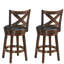 Tabouret de bar et de comptoir pivotant Woosley-1349622078