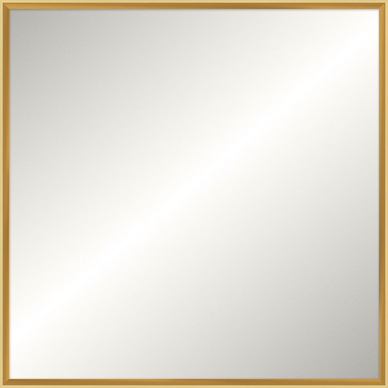 Miroir Ridgeline, Carré 37,5 po x 37,5 po, Non biseauté