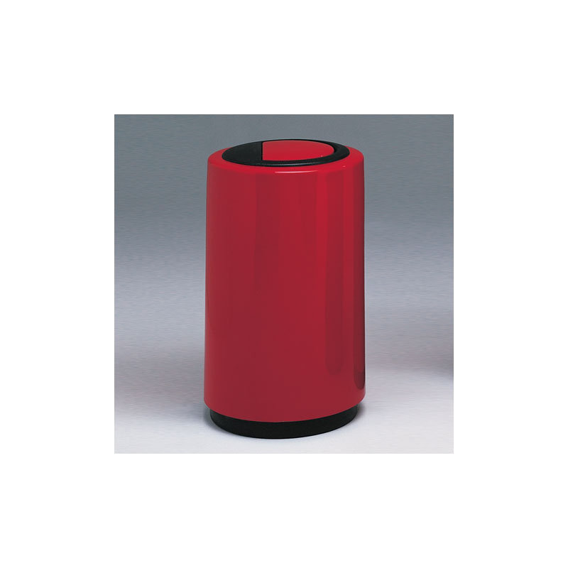 Poubelle 21 gallons receptacle Top Entry Round, Ciel russe