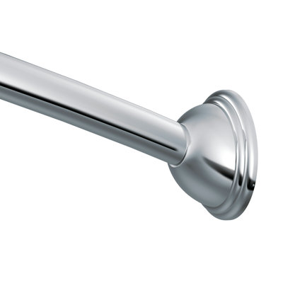 72" Curved Fixed Shower Curtain Rod
