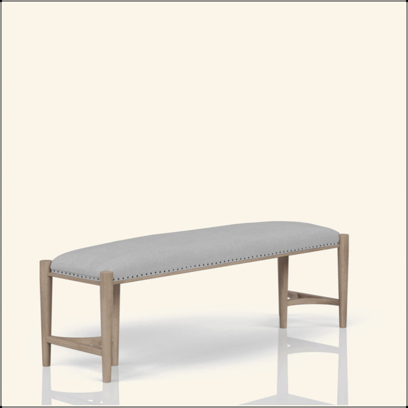 Banc couleur sable