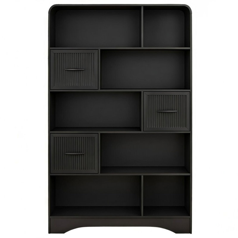 Bookcase 48x70 - Black, Black