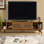 Meuble télé 67,9 po Mid-Century Modern Rattan-121050693