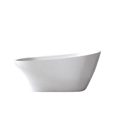 66.9"Special-shaped Freestanding Slipper Bathtub