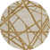 Kelly Wearstler Channels Copper Area Rug