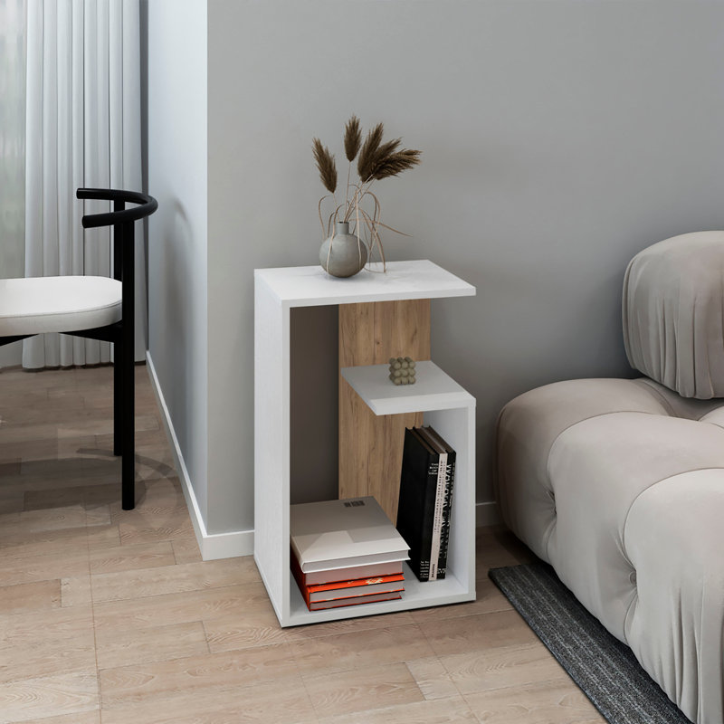 Table d'appoint H 25 po, 1 tablette